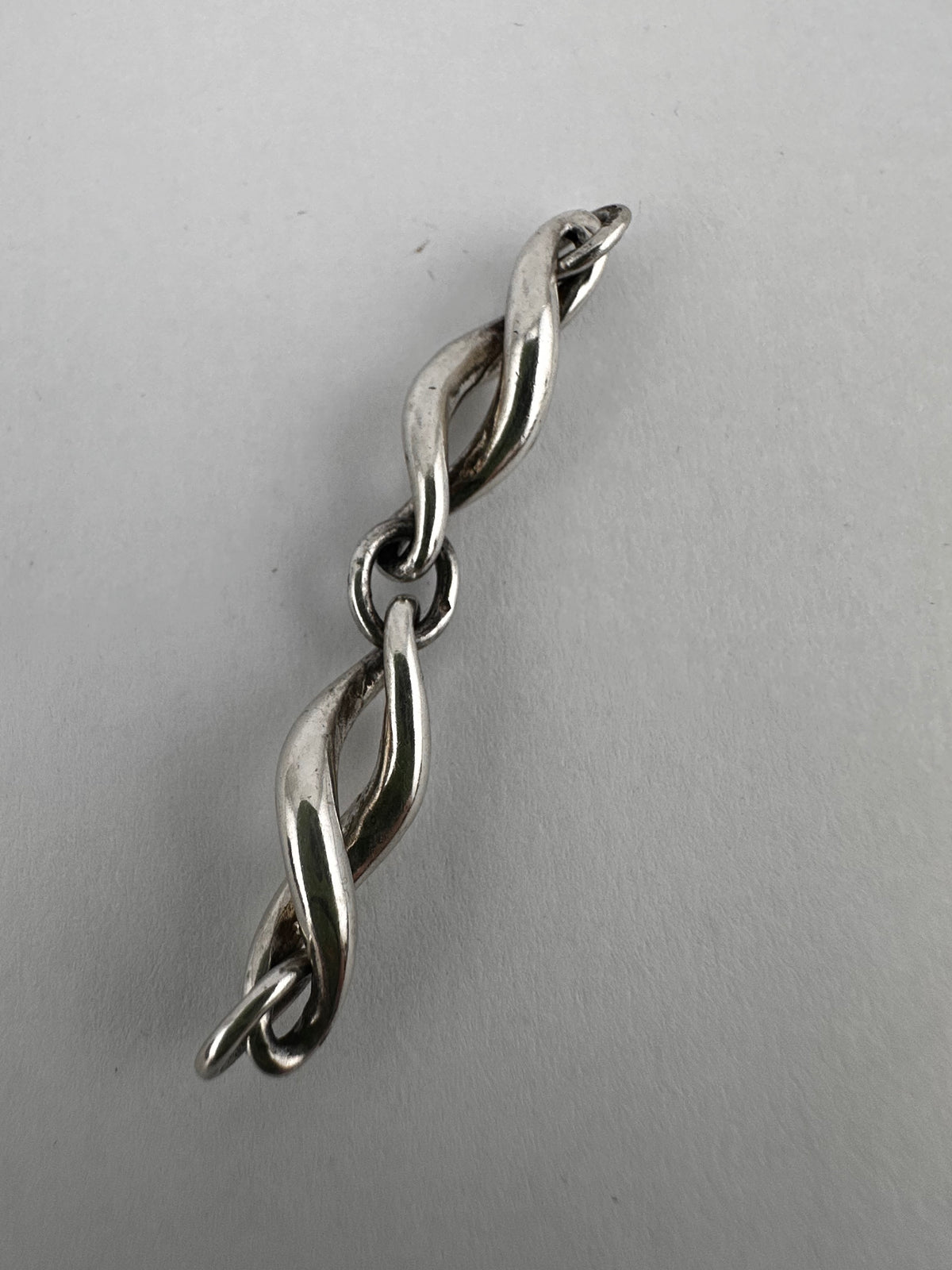 Sterling Silver twist extender- no clasps