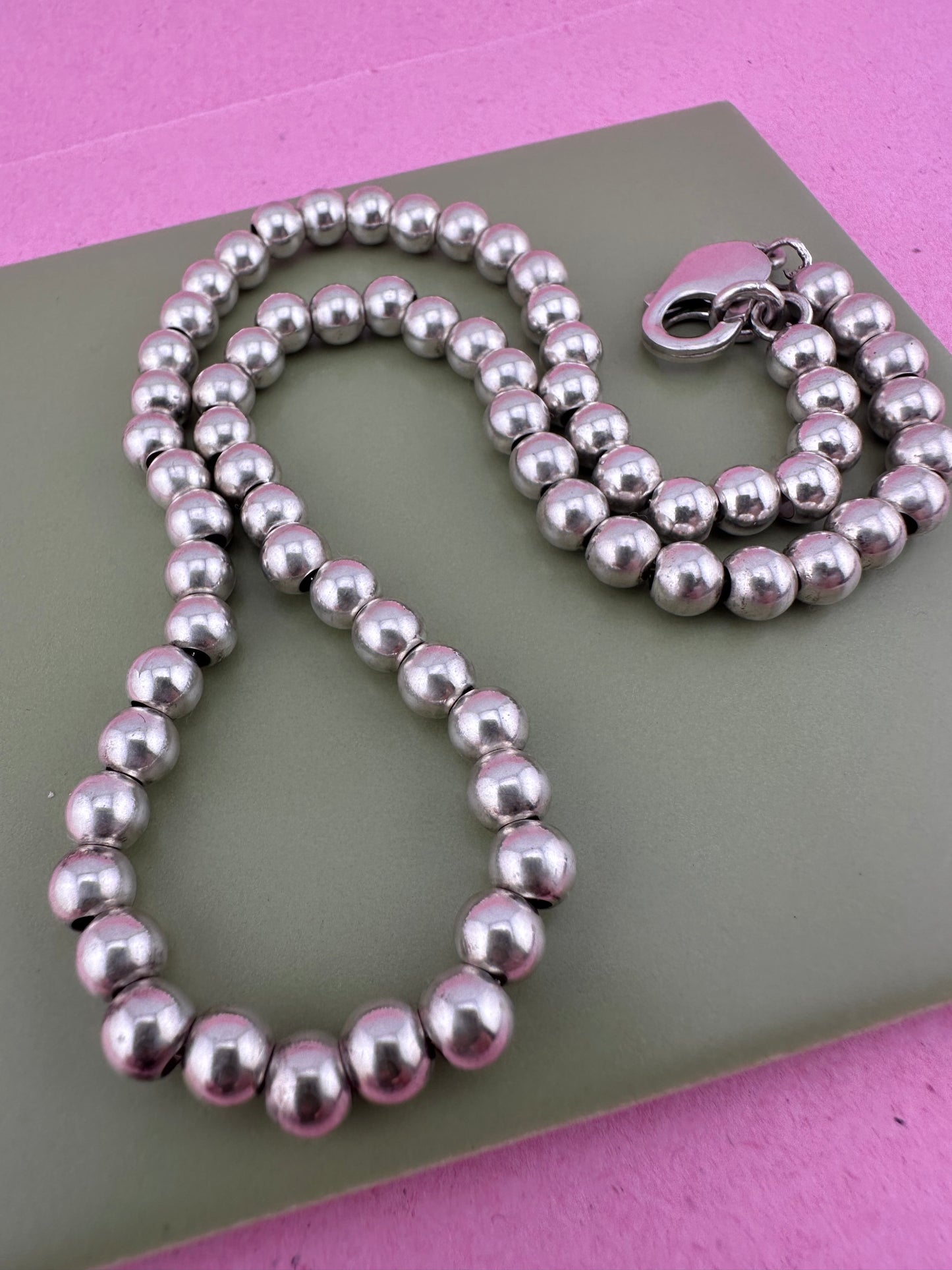 Sterling Silver Ball Chain