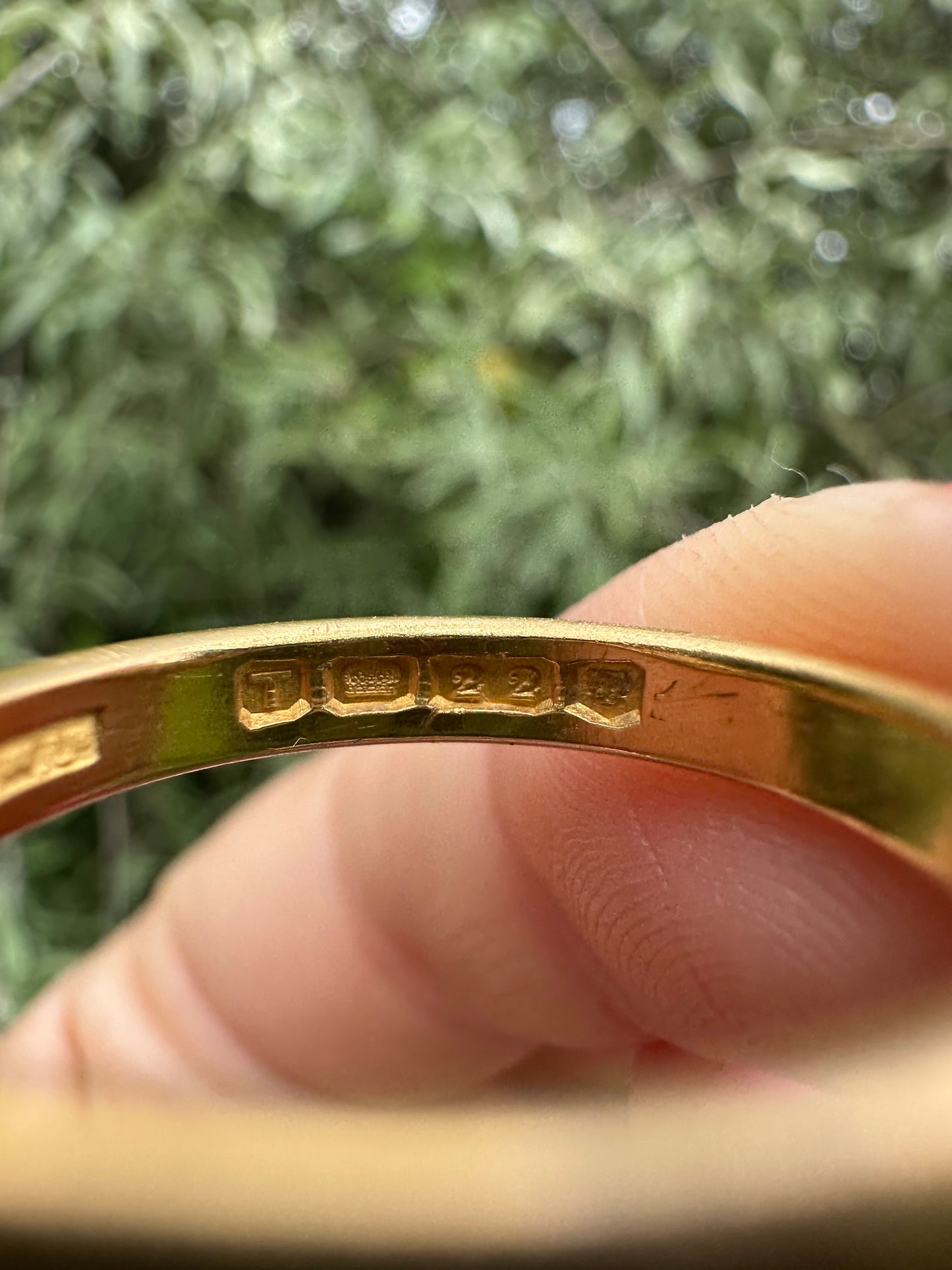 Vintage 22ct Gold Band