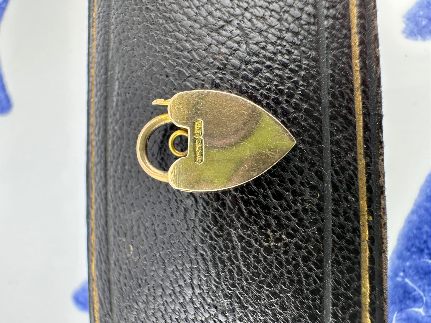 Antique 9ct Gold Heart Padlock