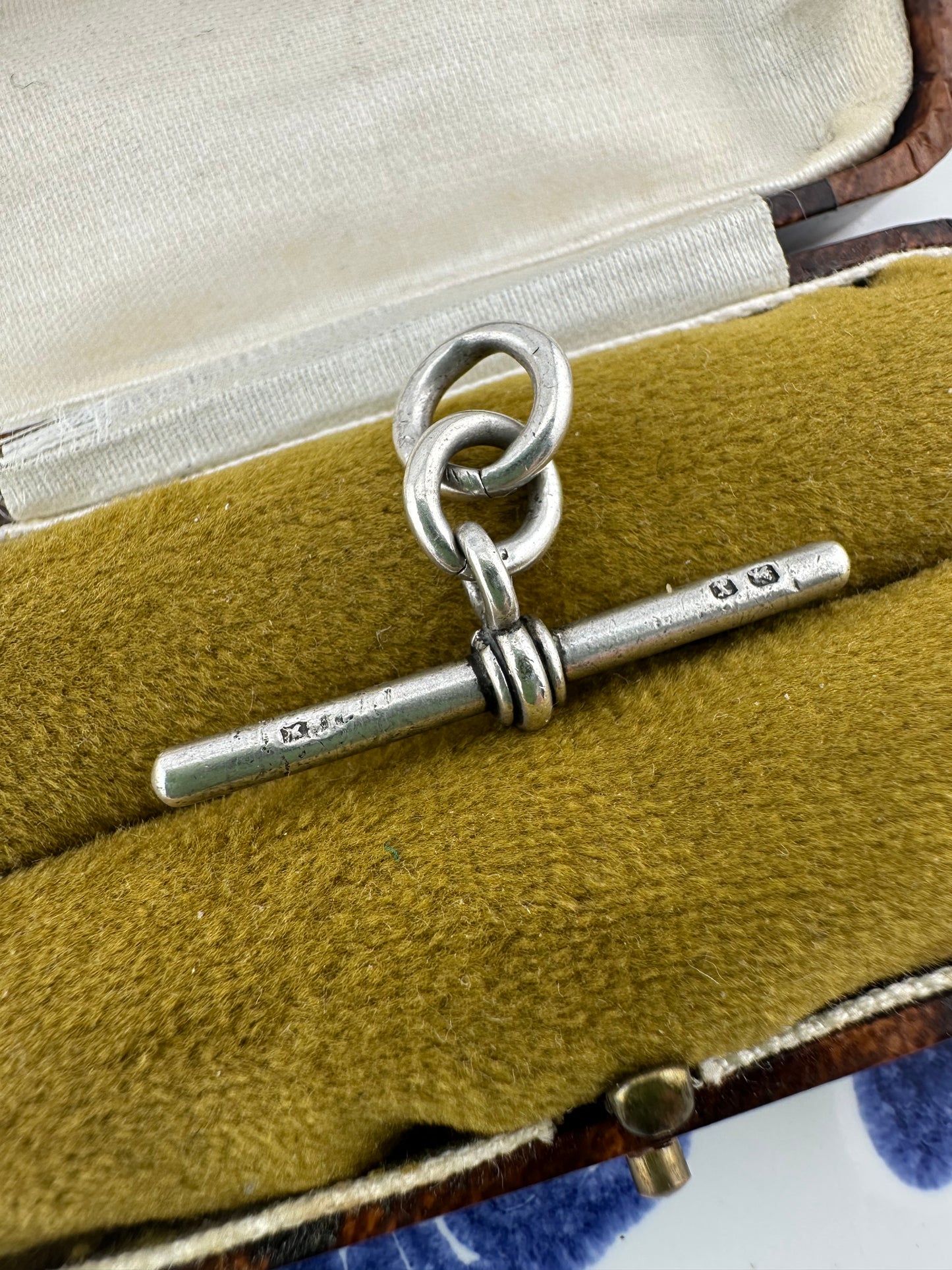 Antique Sterling Silver T-Bar