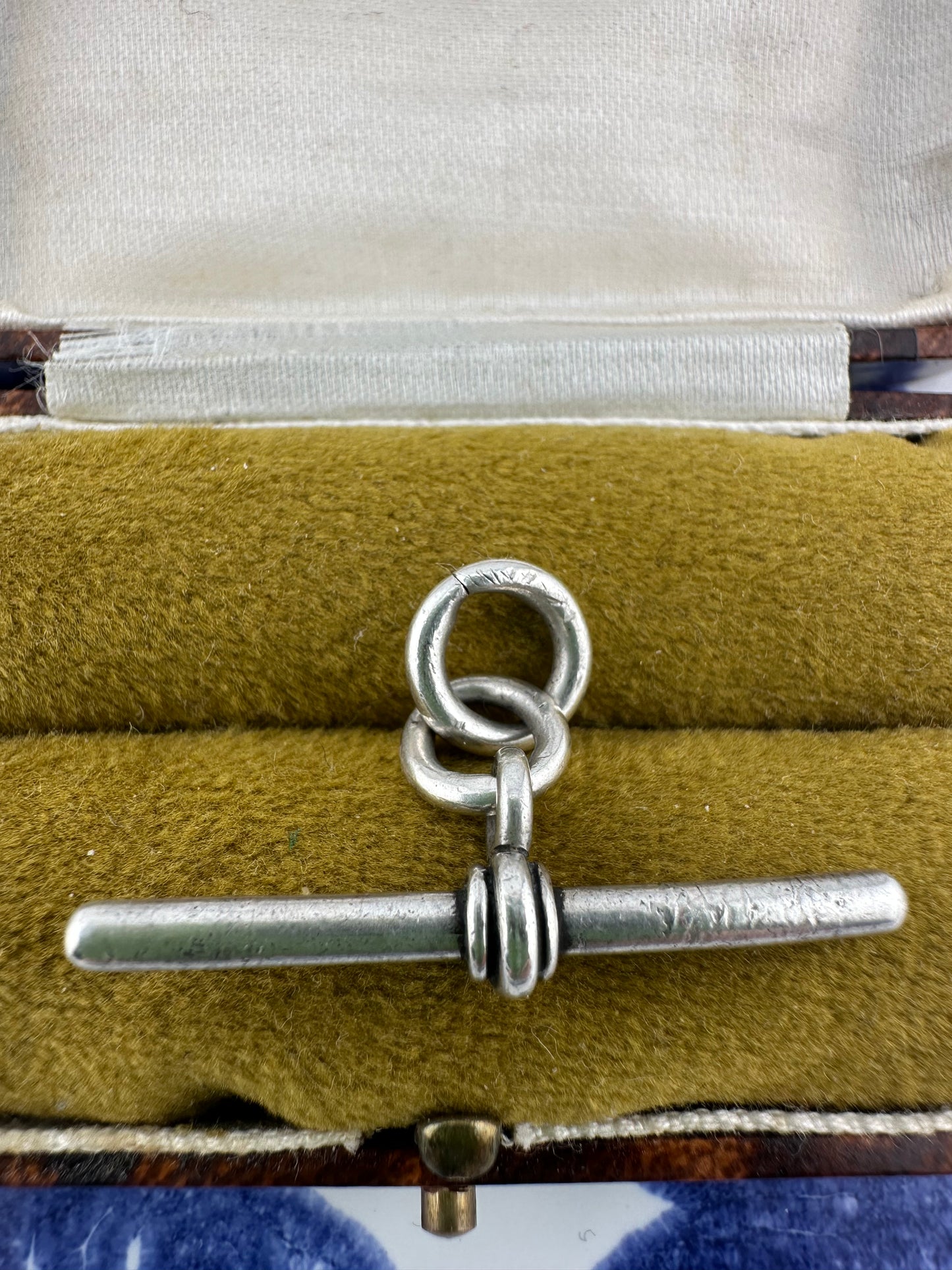 Antique Sterling Silver T-Bar