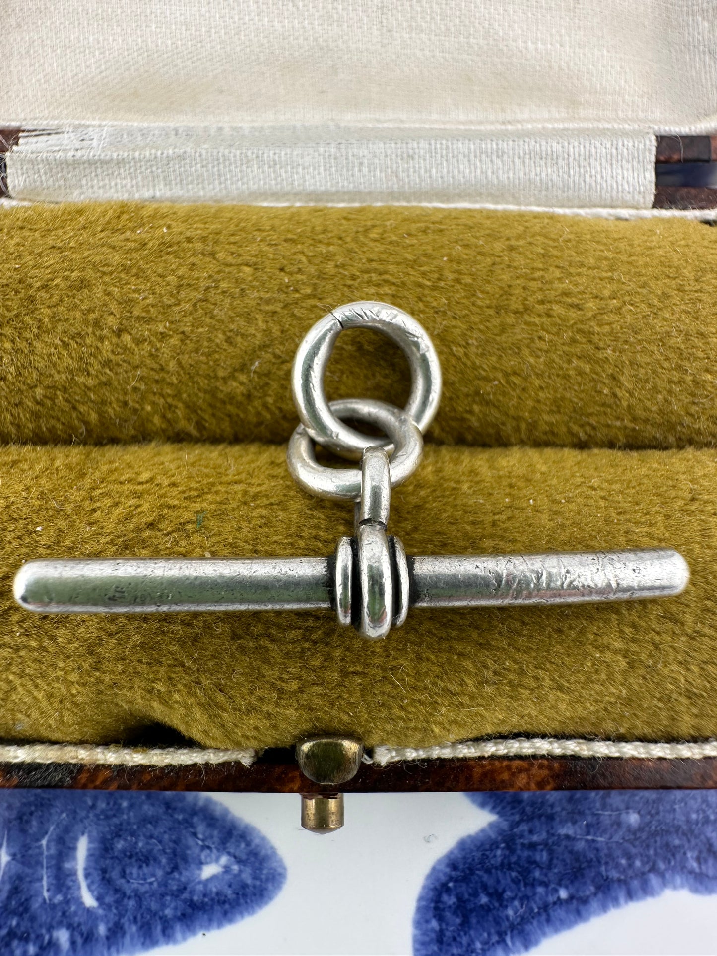 Antique Sterling Silver T-Bar
