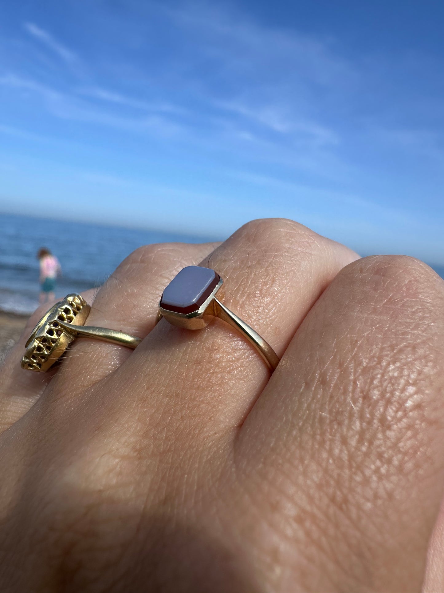 9ct Gold Sardonyx Ring