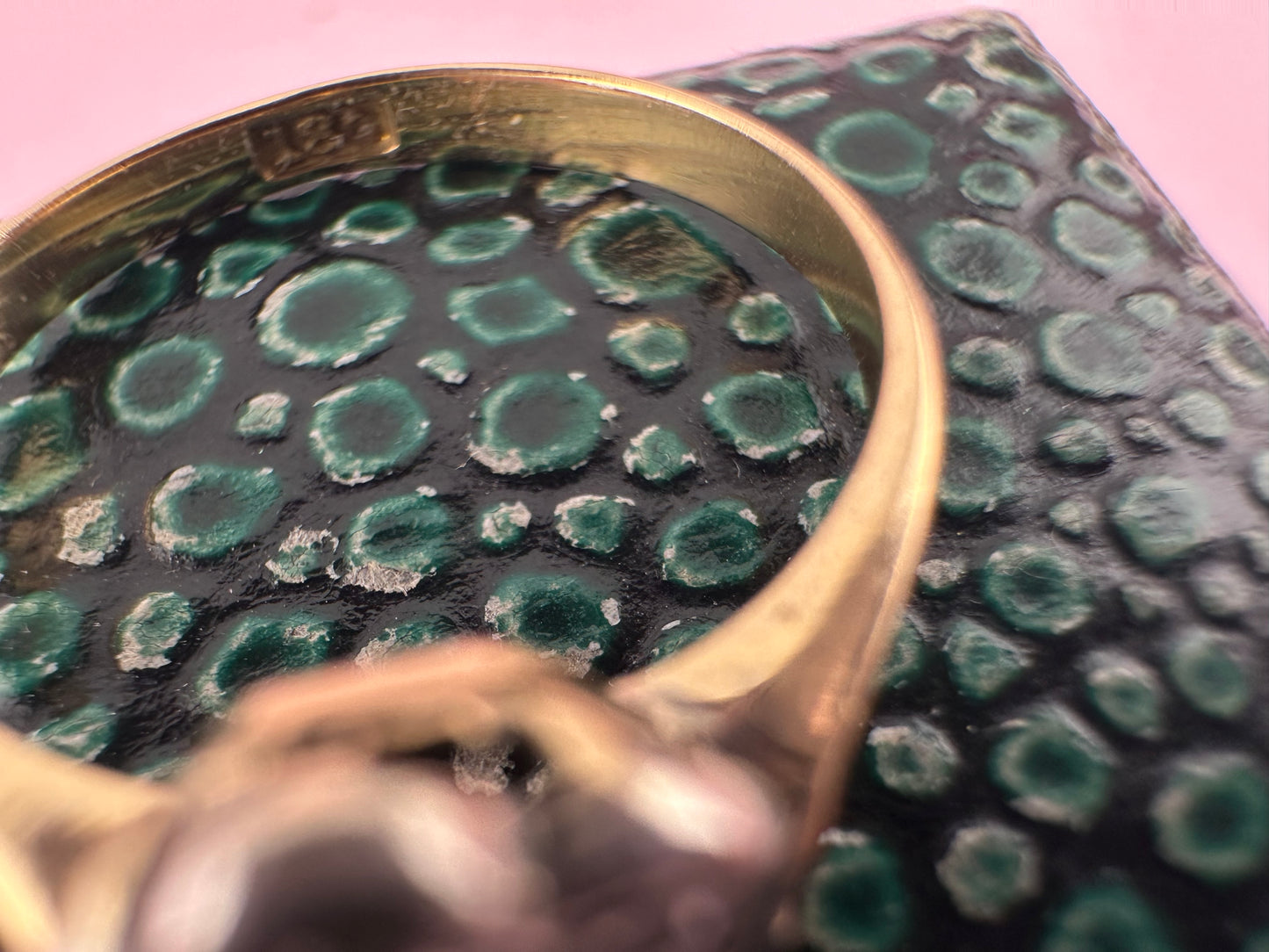 Antique 18ct Rose Cut Diamond Daisy Ring, size L1/2