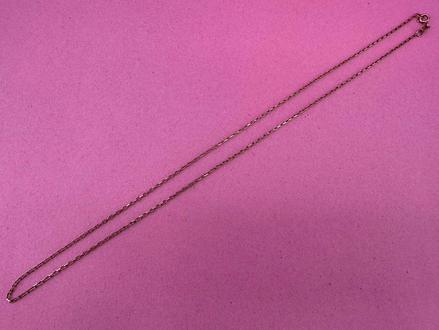 9ct Yellow Gold Baby Biker chain