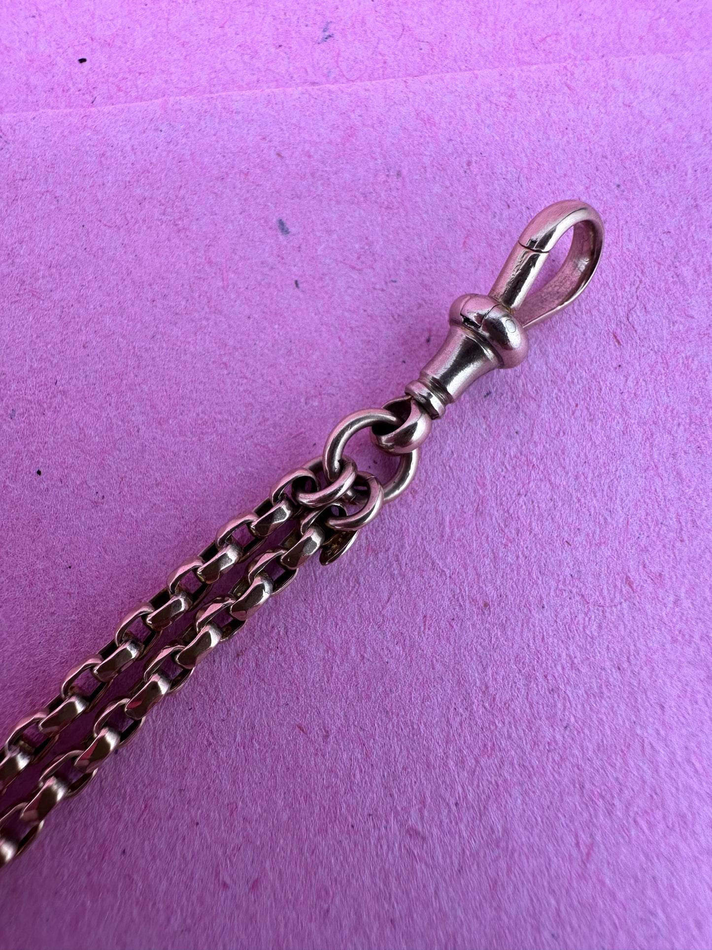 Antique 9ct Gold Albertina chain extender or bracelet