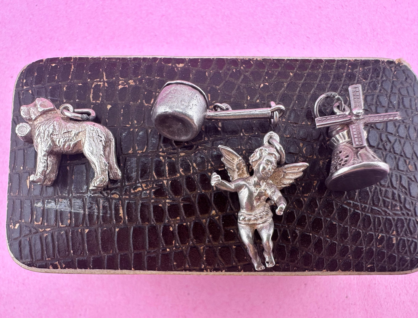 Reserved Astor 4x silver charms