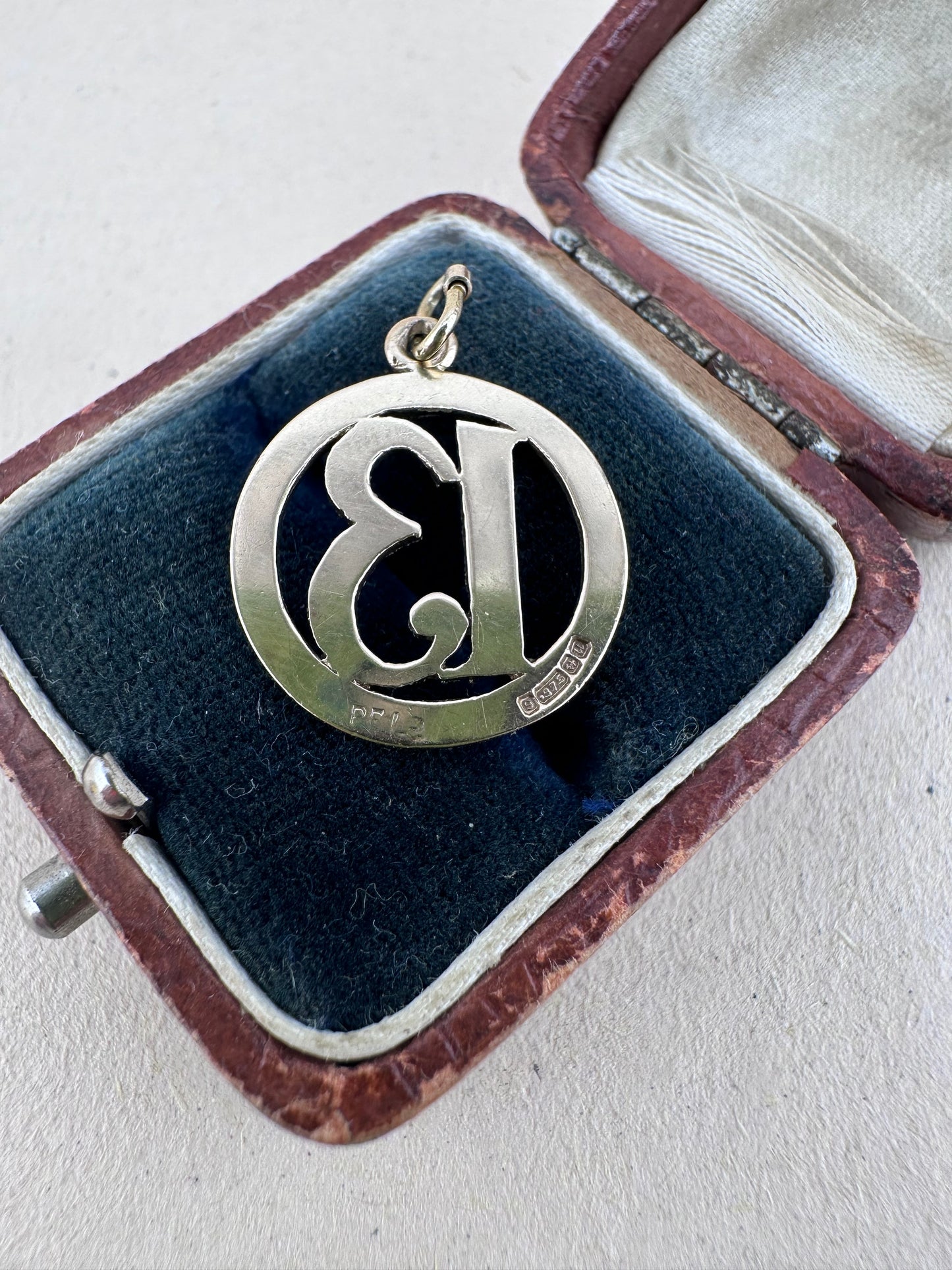 Vintage 9ct Gold Lucky 13 Charm