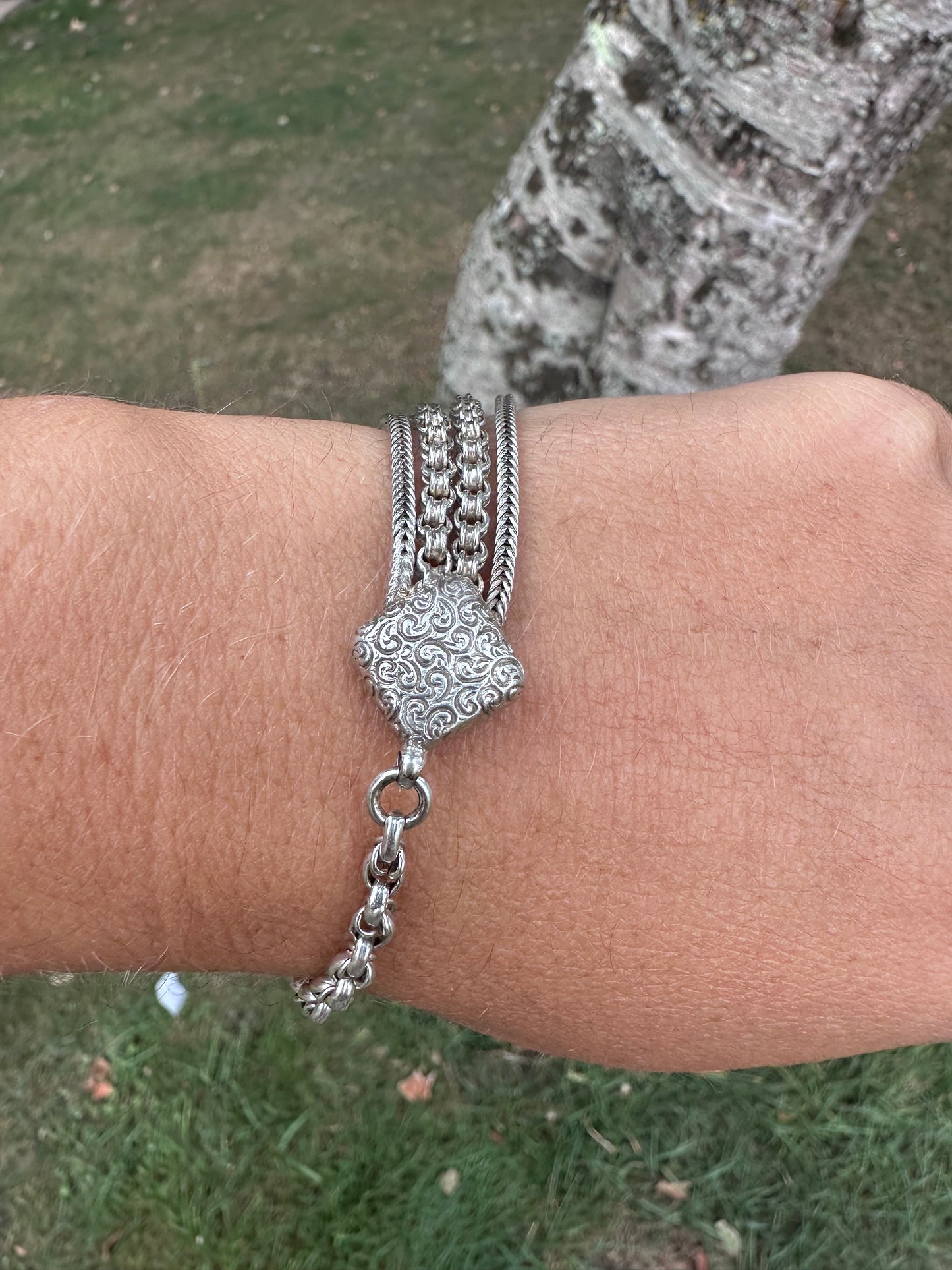 Silver Albertina Bracelet
