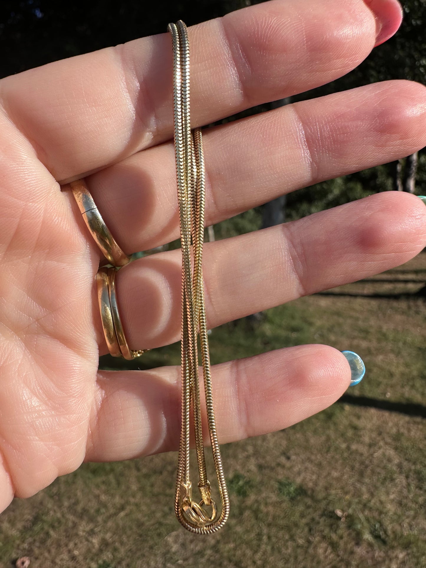 14ct Snake Chain