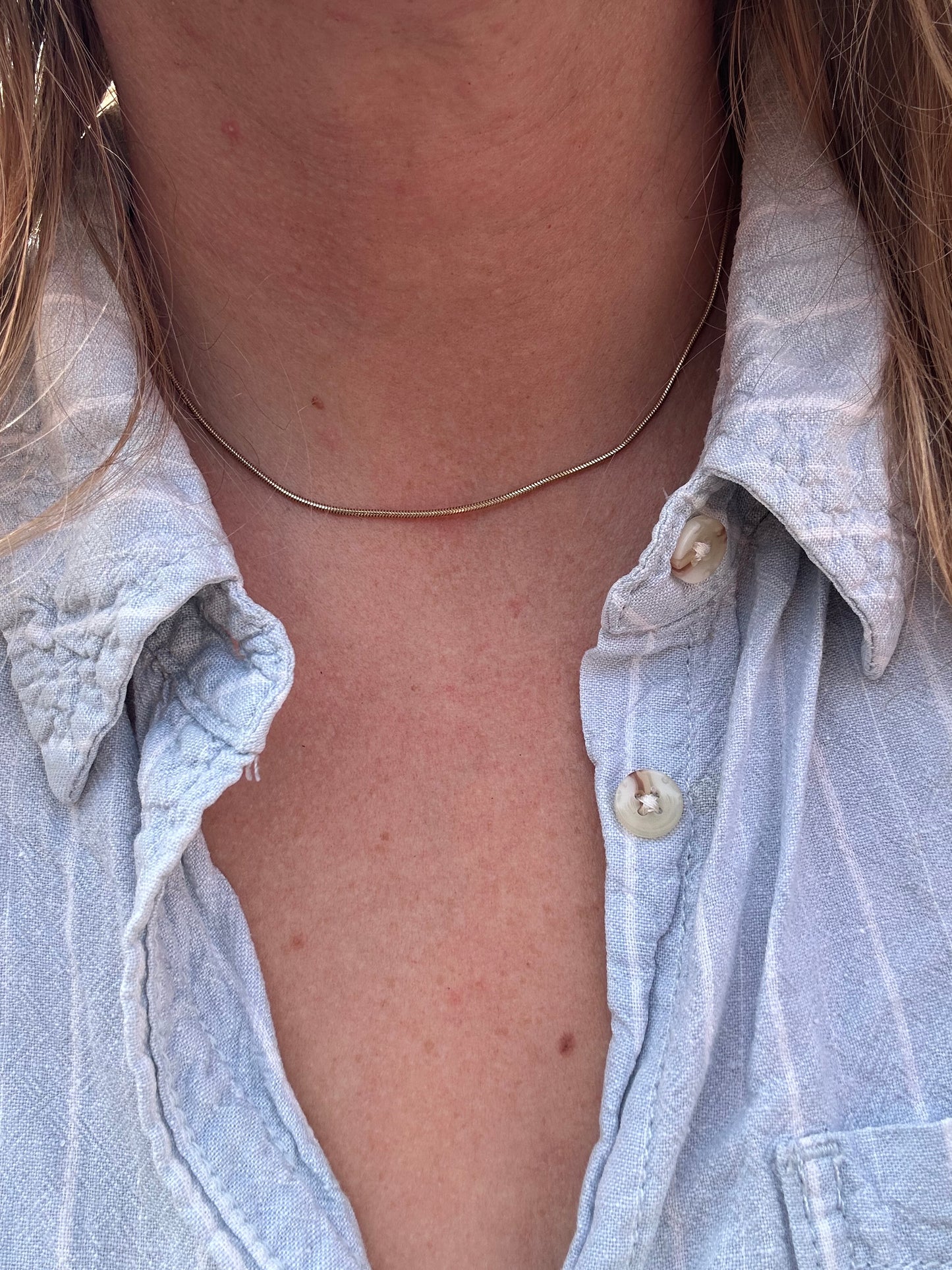 14ct Snake Chain