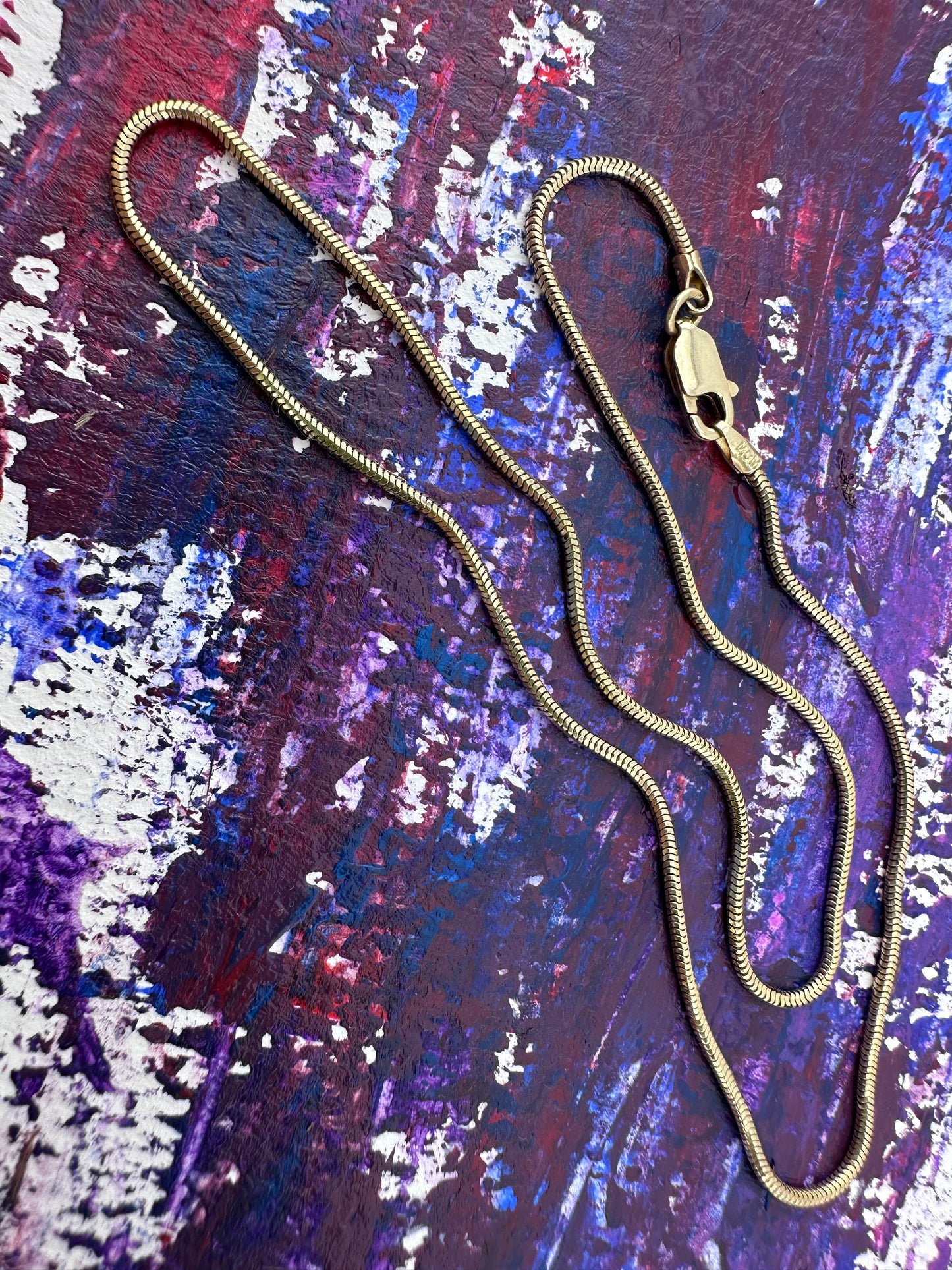 14ct Snake Chain
