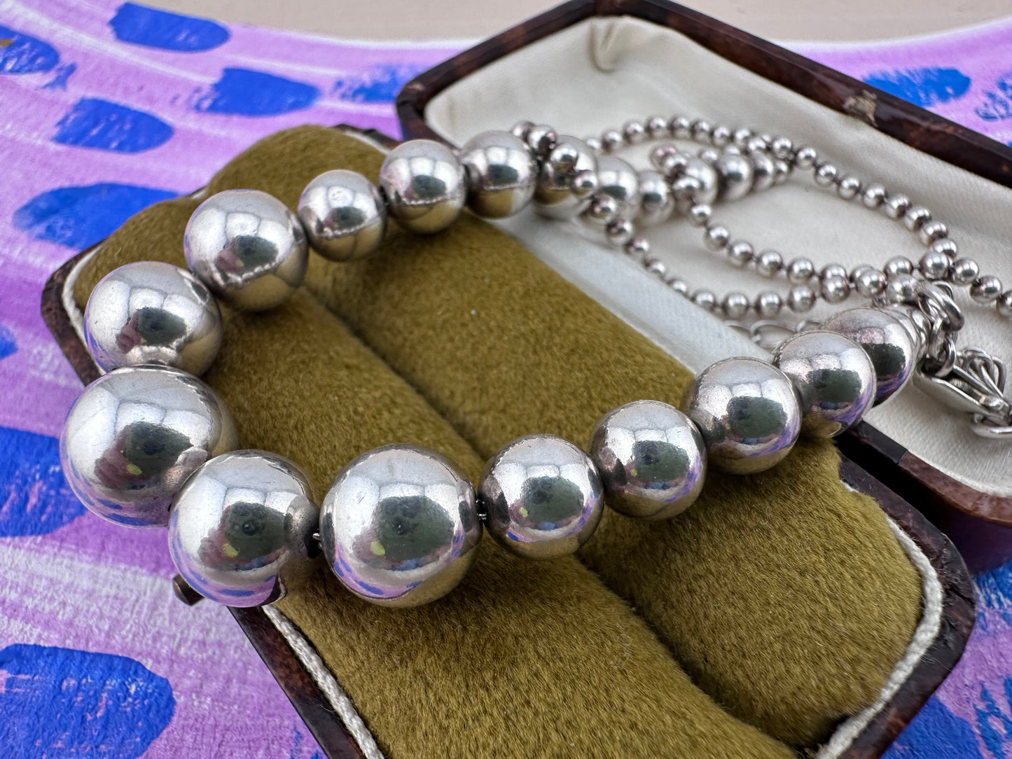 Sterling Silver Graduated Ball Chain