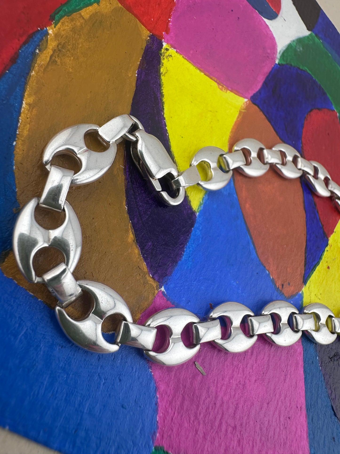 Vintage Sterling silver Mariner chain