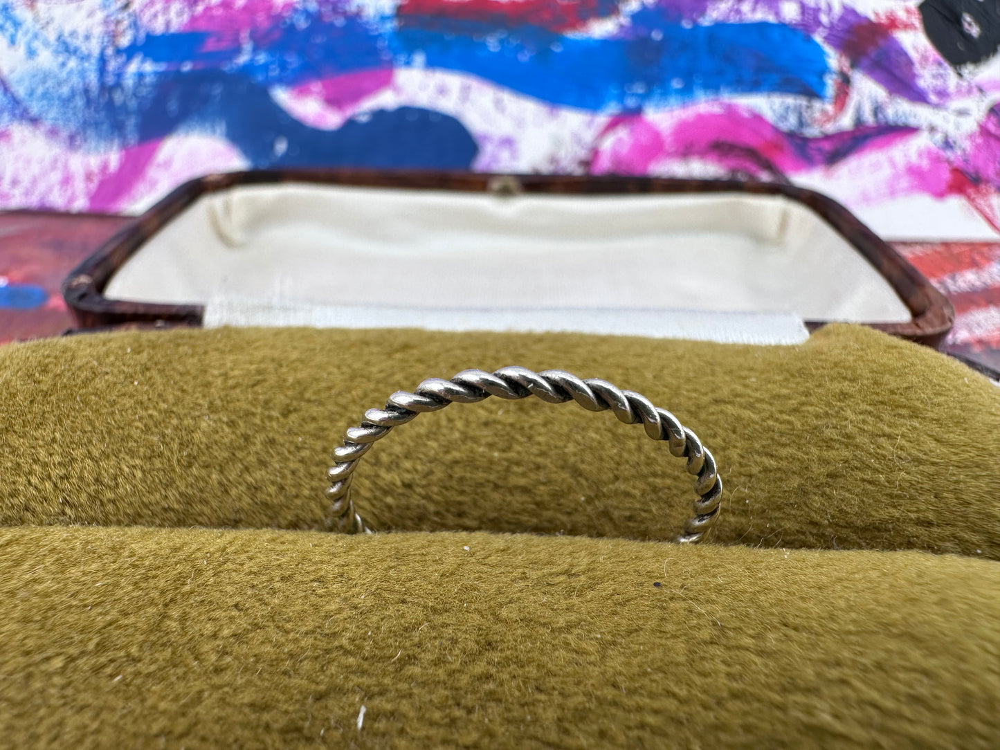 Silver Twist ring