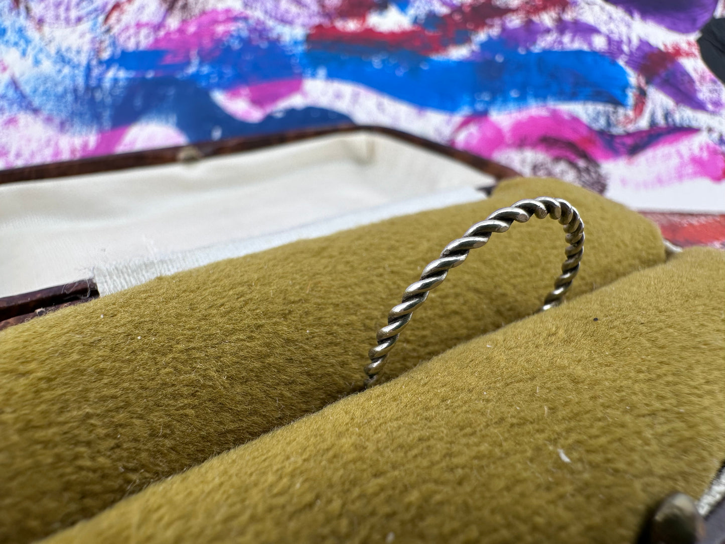 Silver Twist ring