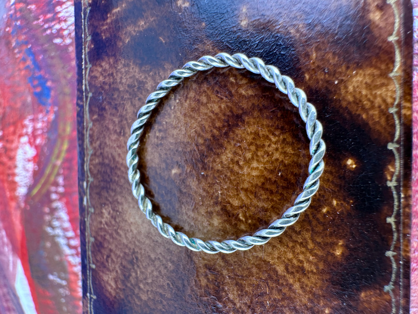 Silver Twist ring