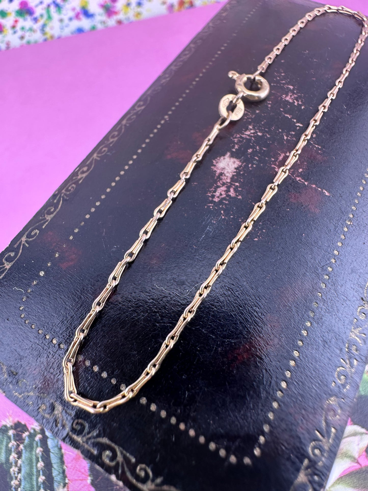 9ct Yellow Gold Mini Hayseed Bracelet