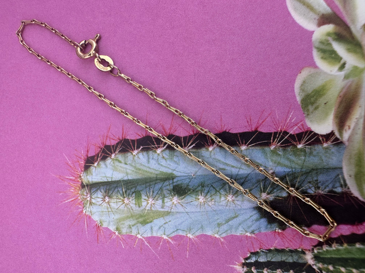 9ct Yellow Gold Mini Hayseed Bracelet