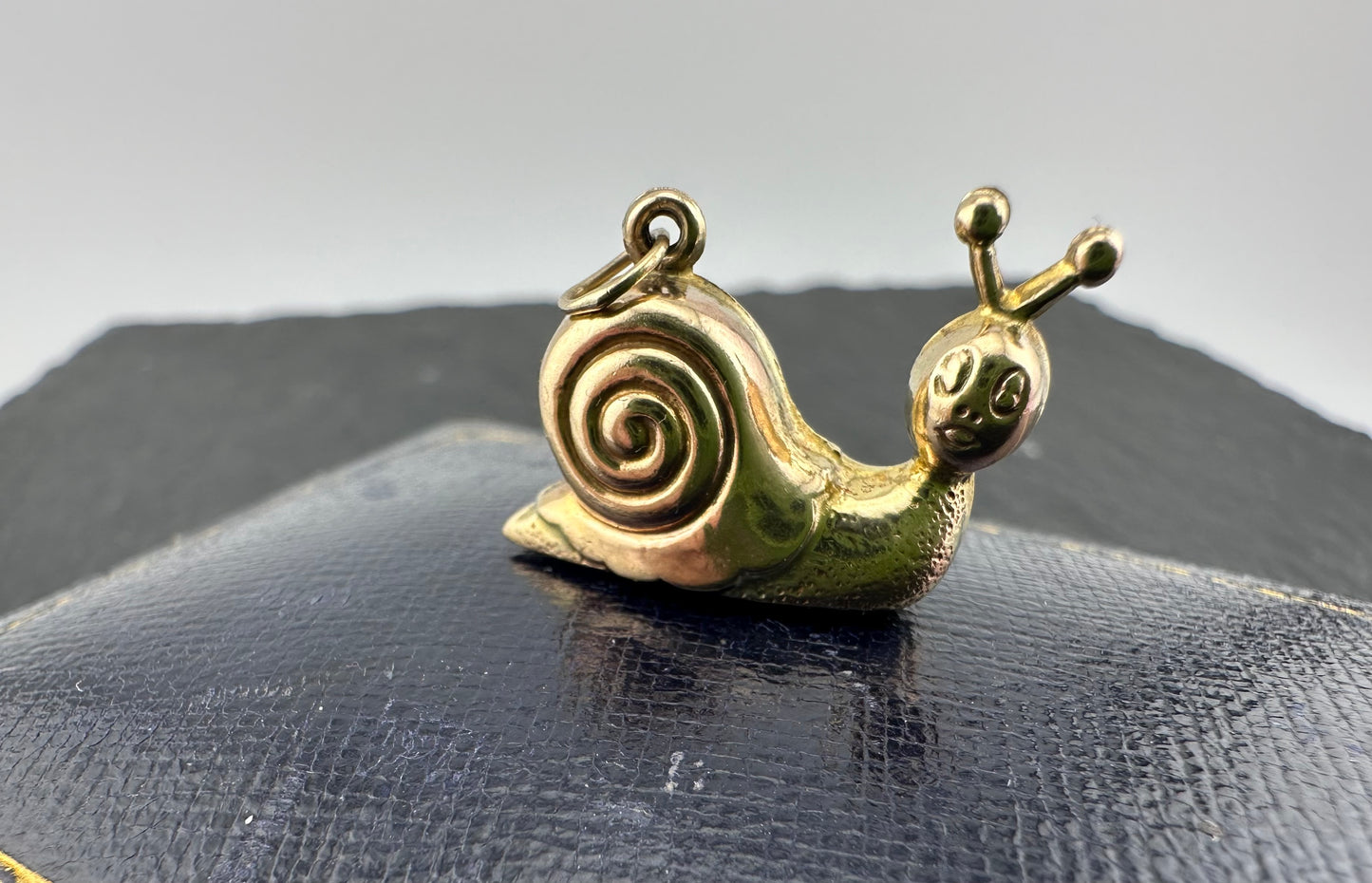 Vintage 9ct Snail Charm