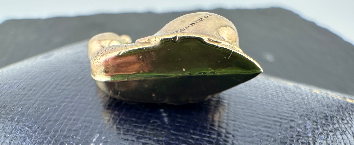 Vintage 9ct Snail Charm