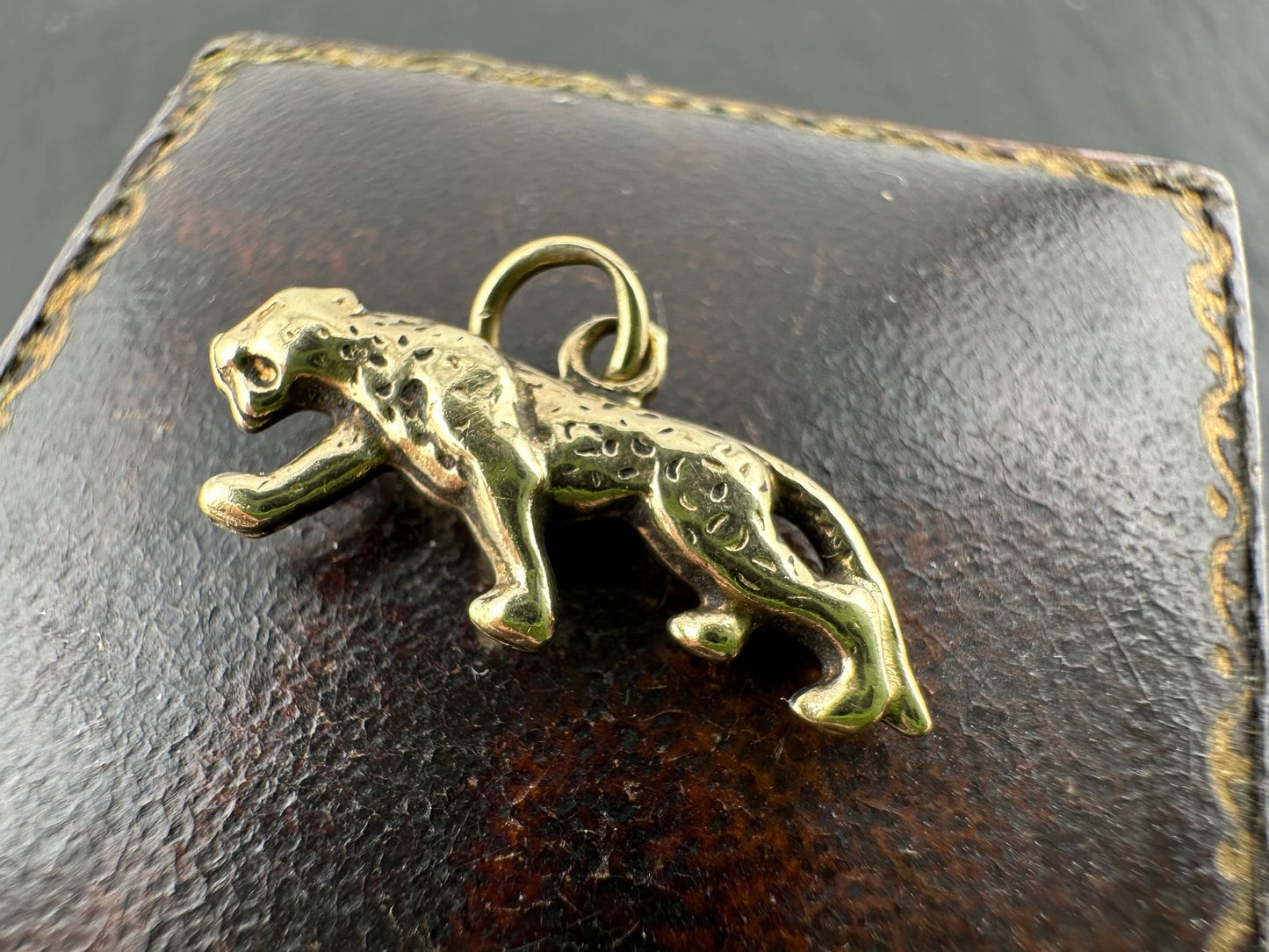 9ct Gold Panther charm