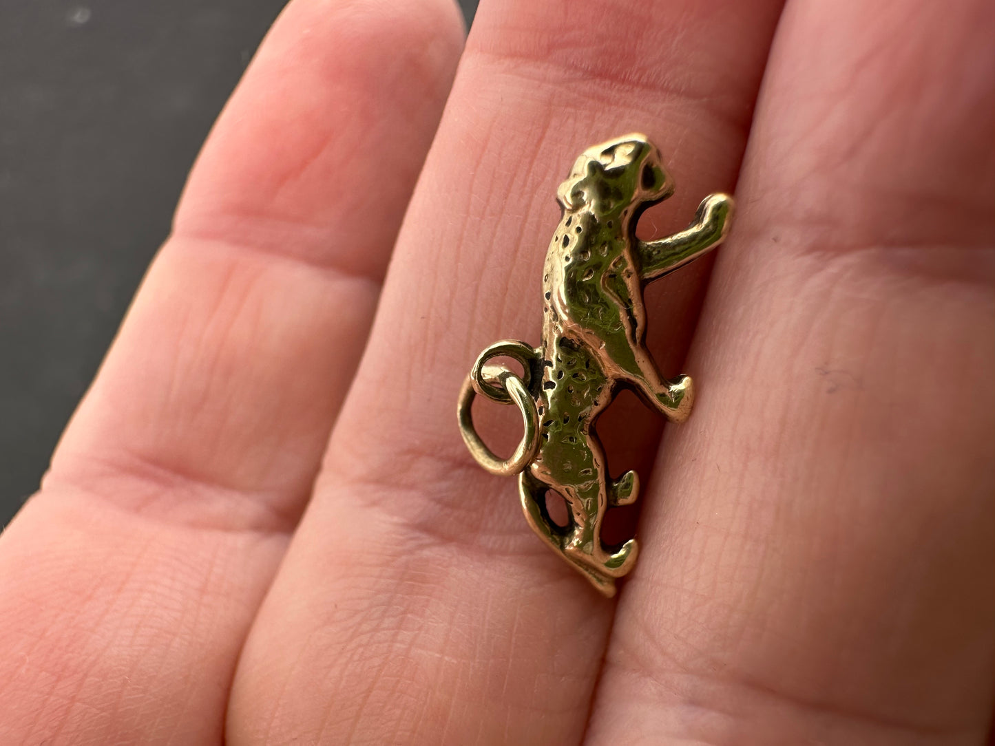 9ct Gold Panther charm