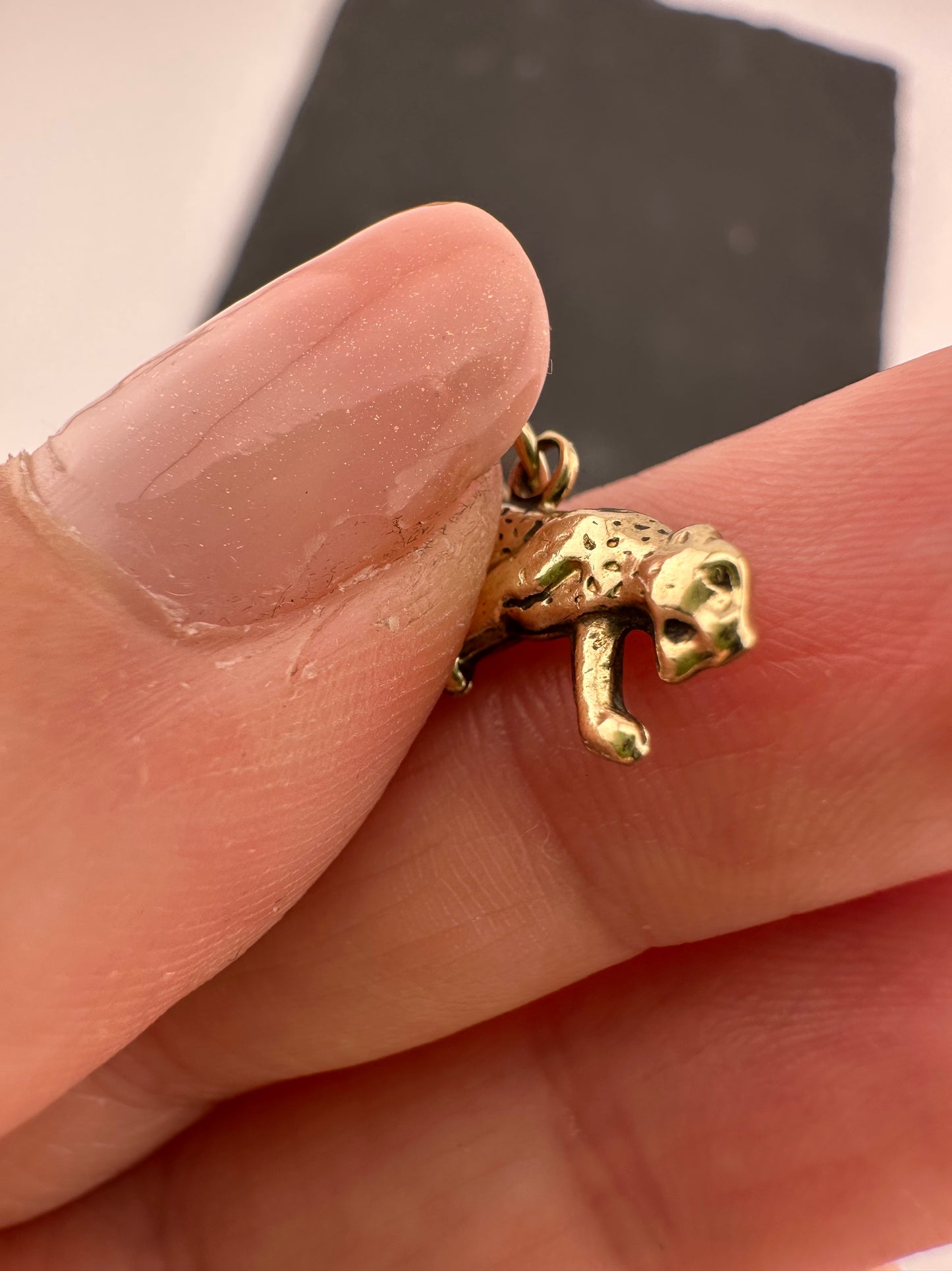 9ct Gold Panther charm