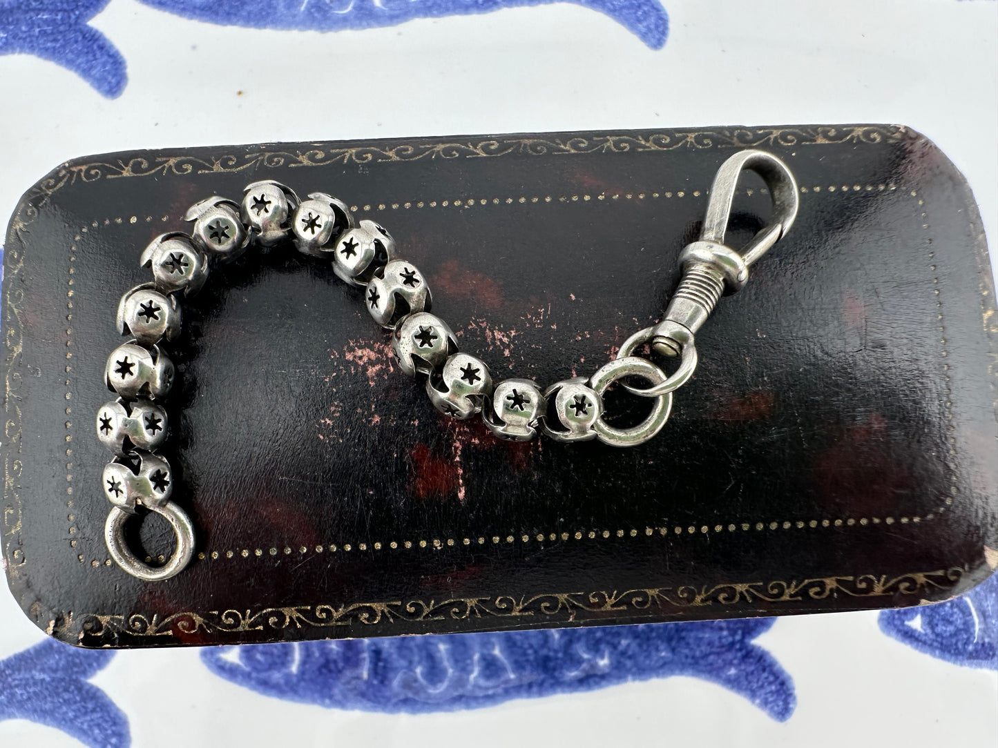 Sterling Silver Star Pierced Ball chain extender