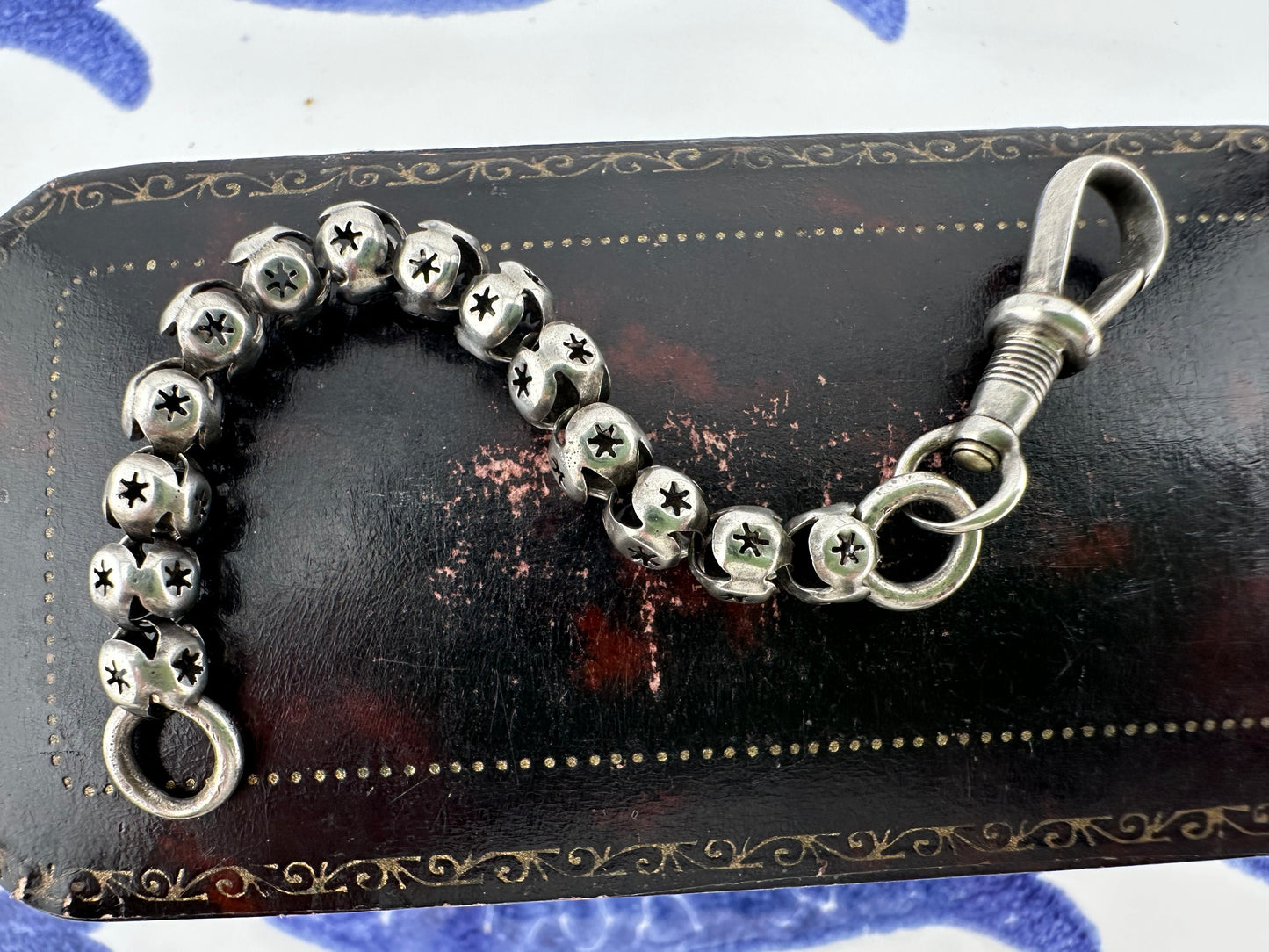 Sterling Silver Star Pierced Ball chain extender