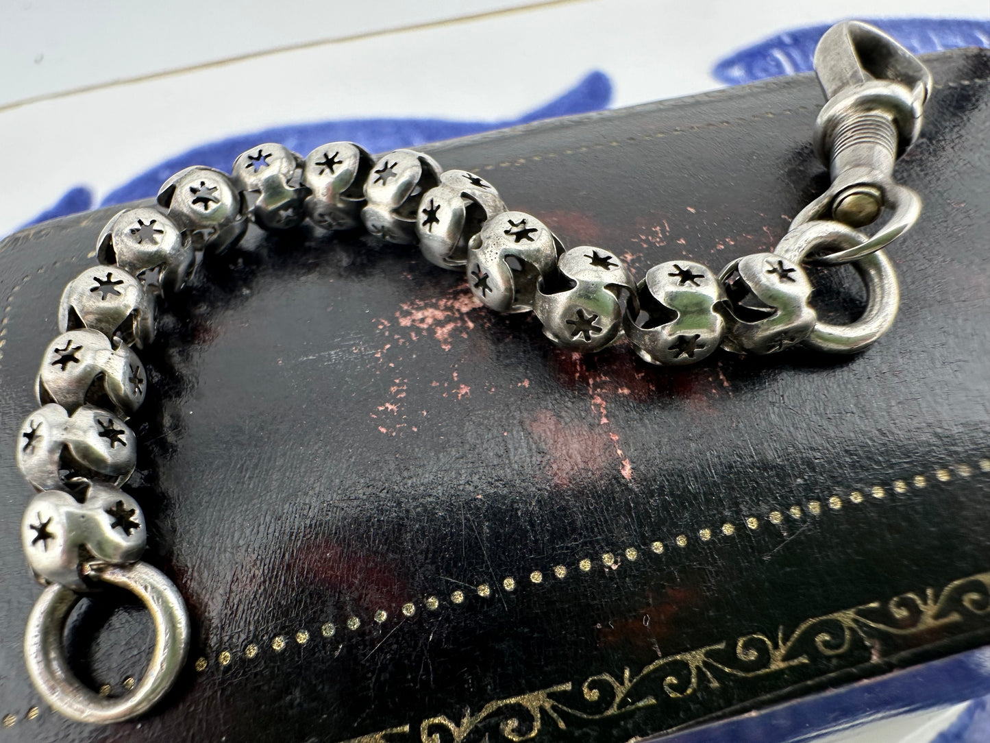 Sterling Silver Star Pierced Ball chain extender