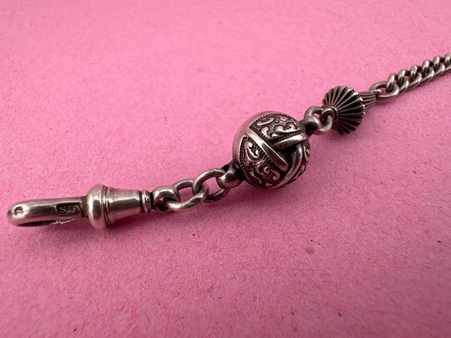 Sterling silver Curb and ball extender