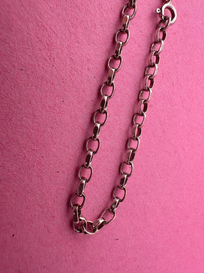 Sterling Silver Biker bracelet