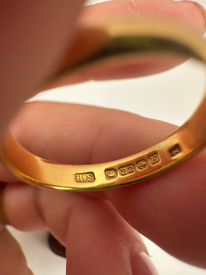 Antique 22ct Gold Band
