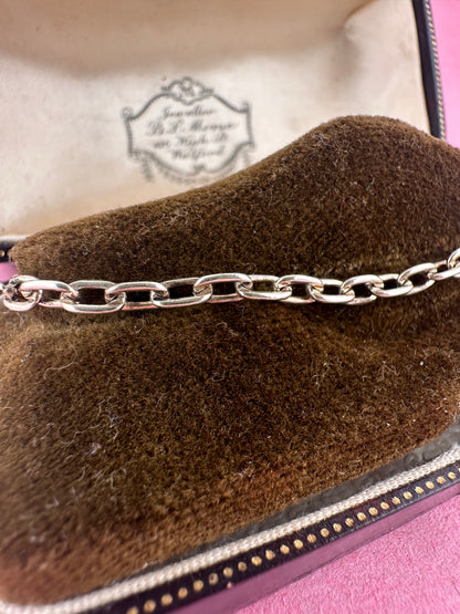 Sterling silver Biker Bracelet