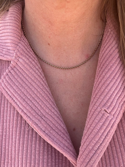 9ct Yellow Gold Spiga chain