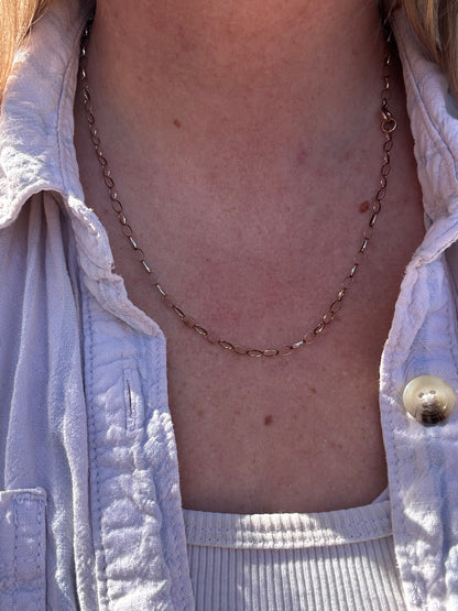 Vintage 9ct Gold Belcher chain