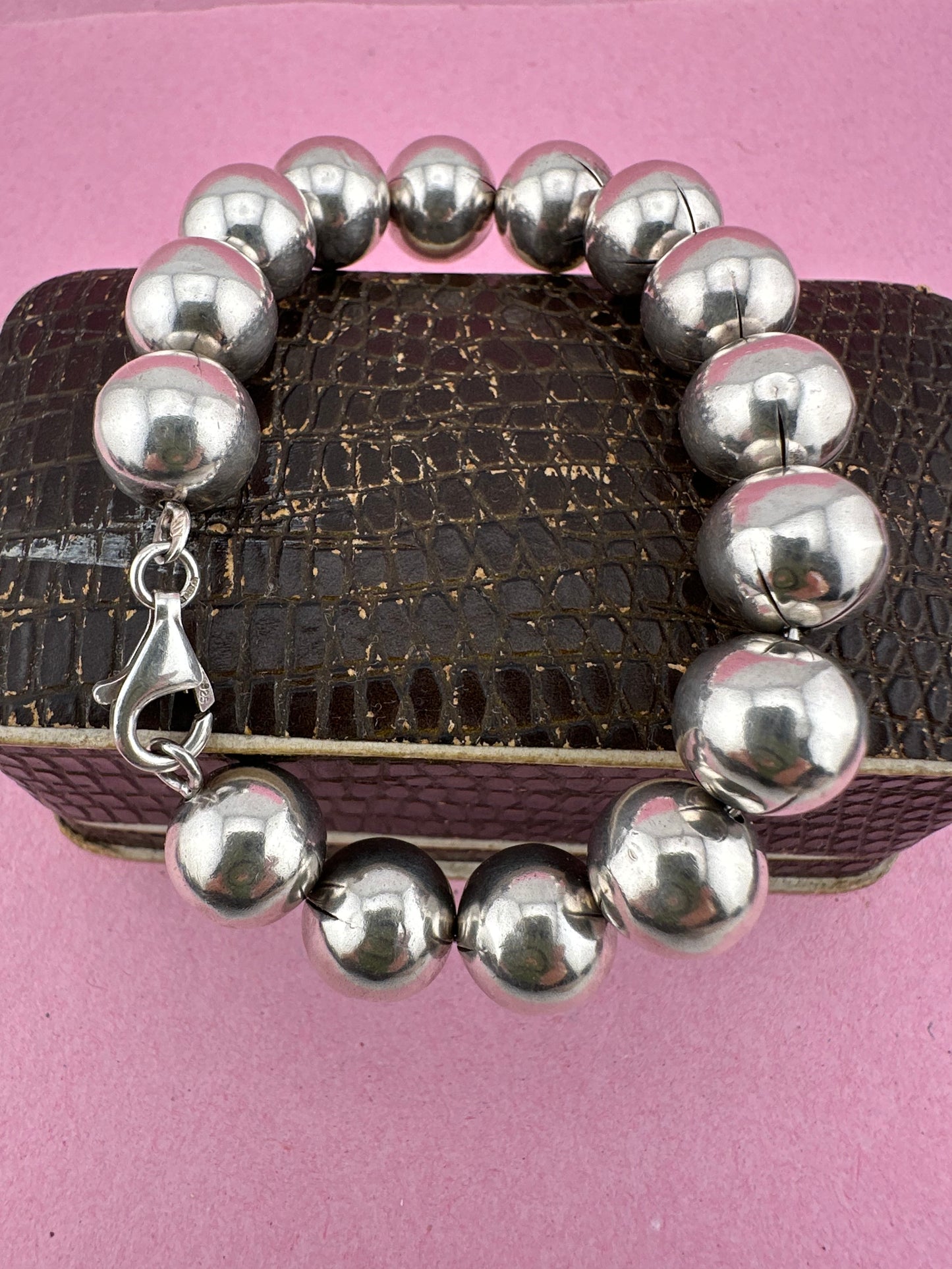 Sterling Silver Ball bracelet