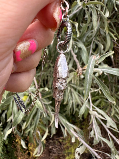 Sterling Silver Articulated Fish pendant