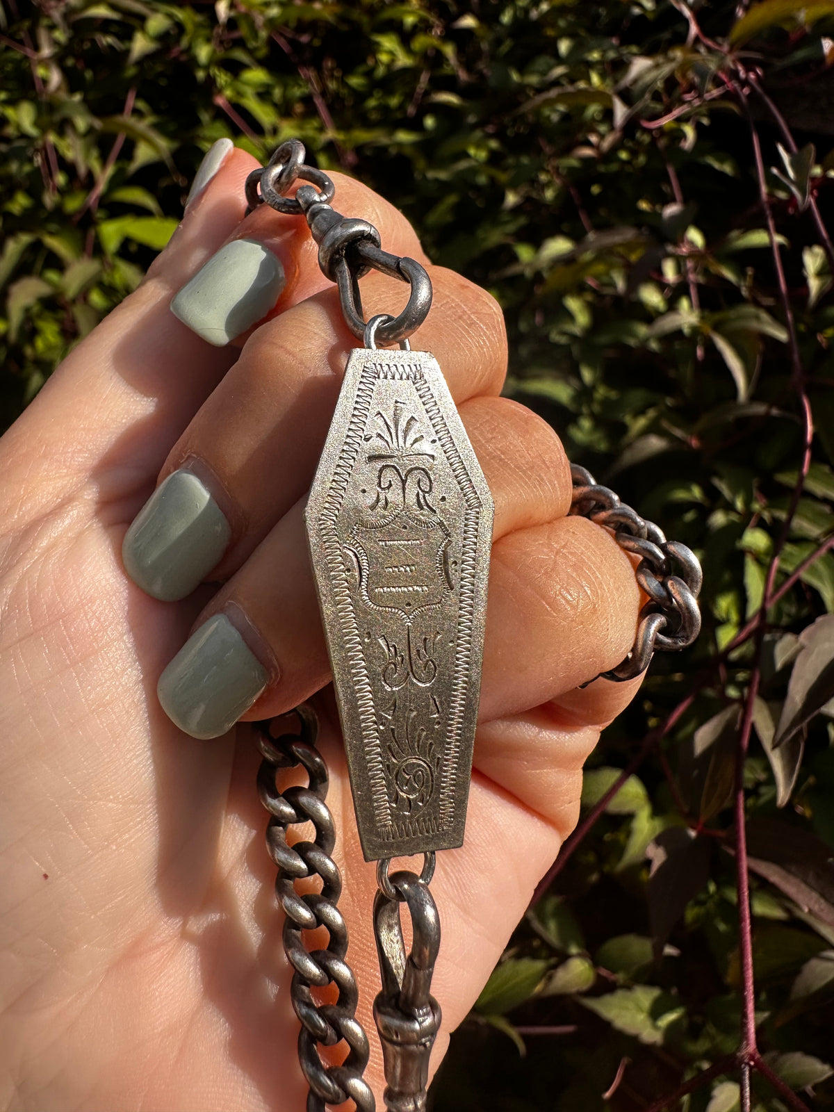Sterling Silver Coffin Extender