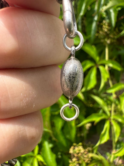 Sterling Silver Cocoa Bean extender