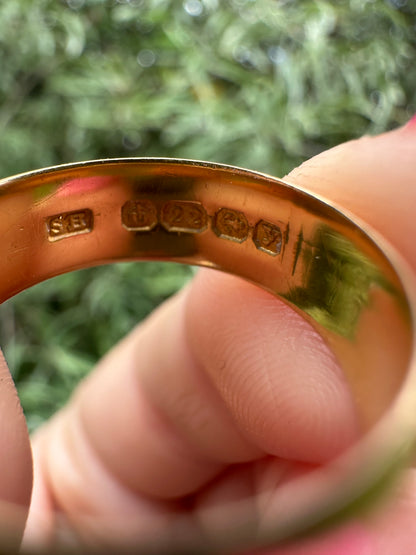 Antique 22ct Gold Cigar band