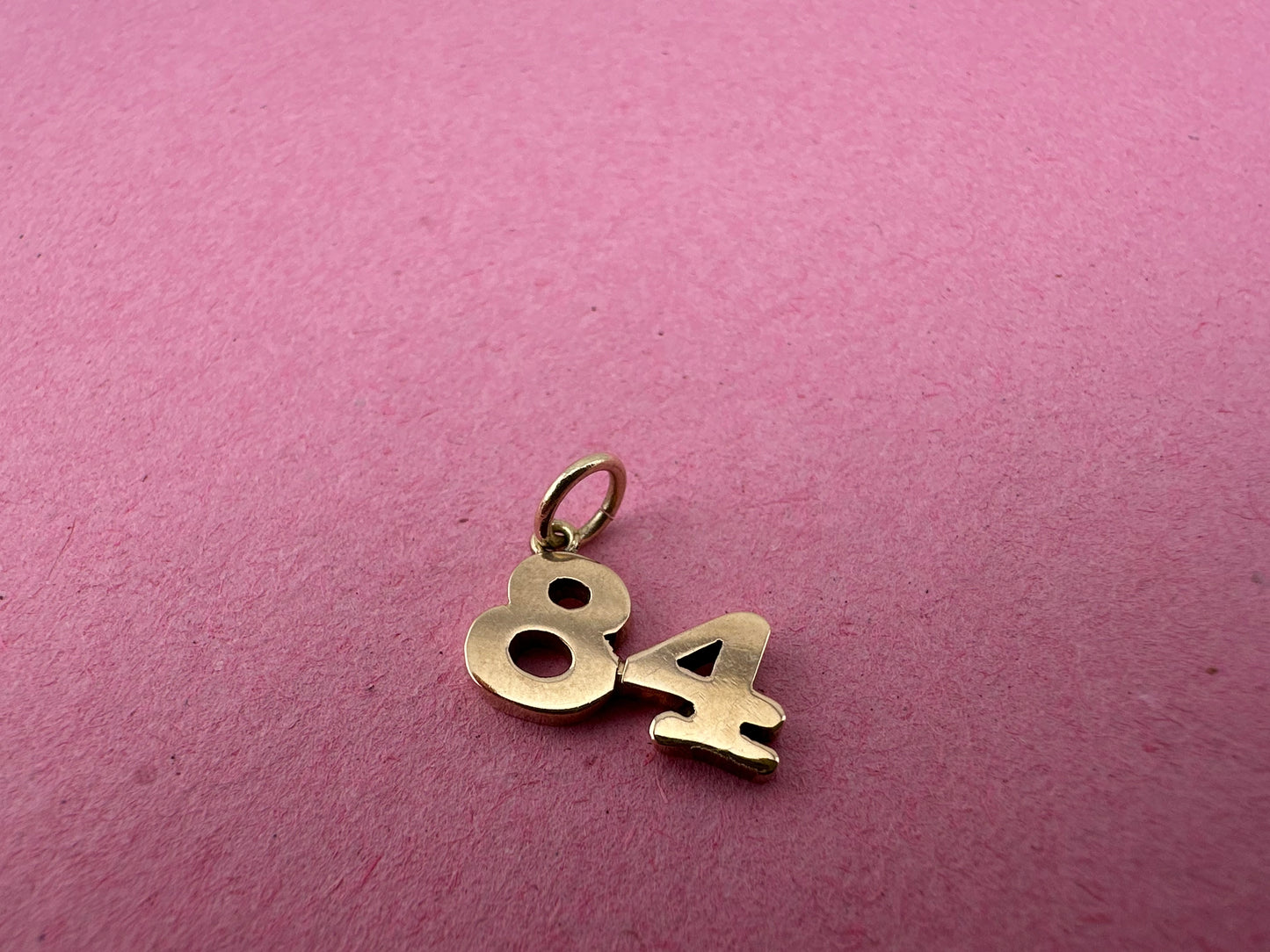 9ct Gold 84 charm