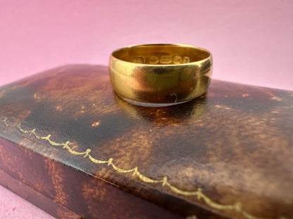 Antique 22ct Gold Cigar band
