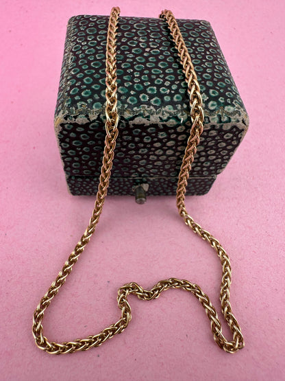 9ct Yellow Gold Spiga chain