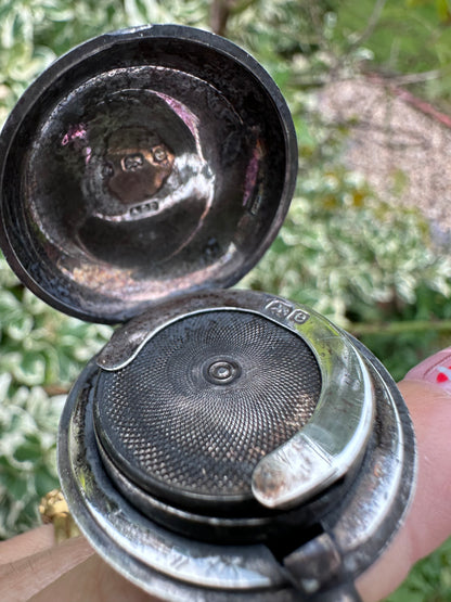 Sterling Silver Sovereign Holder fob