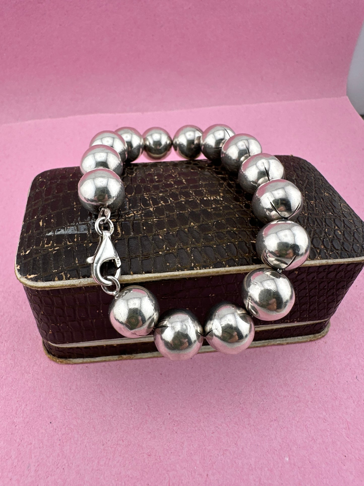 Sterling Silver Ball bracelet