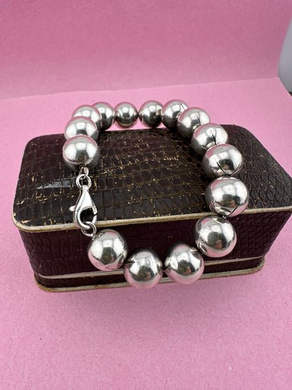 Sterling Silver Ball bracelet