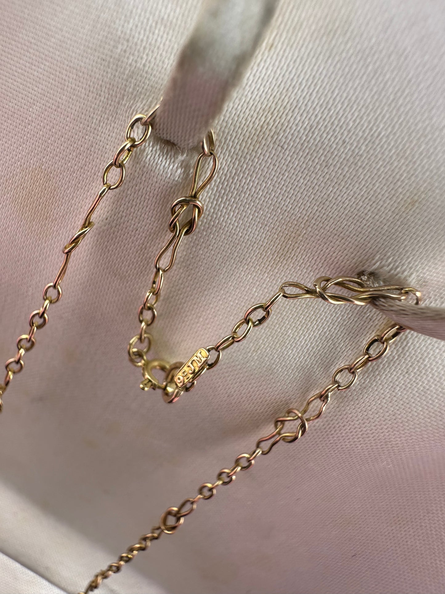 Antique 9ct Gold Knot Chain